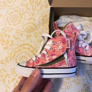 Baby girl Converse high tops